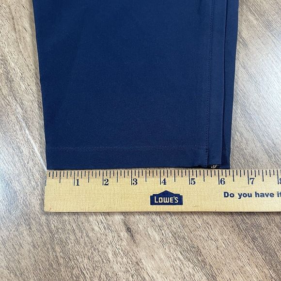 New Asics Calvary Warriors Woven Track Bottom With Pockets Men's Large Navy - Picture 13 of 16